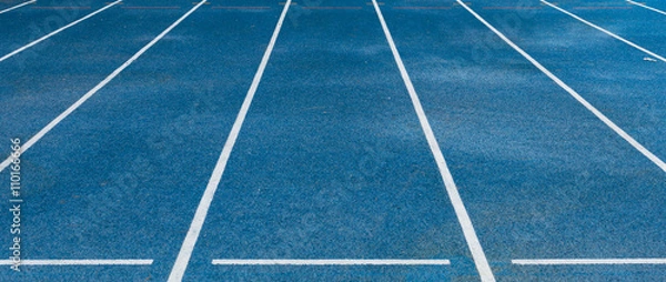 Fototapeta running track