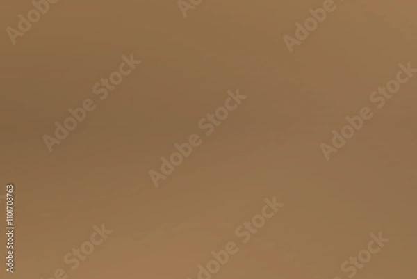 Fototapeta Pale brown gradient background with grainy texture. Aesthetic blurry cover design in pastel pale brown tone. Vector illustration