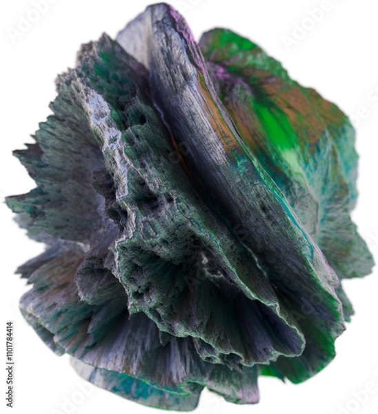 Fototapeta 3d spherical abstract displacement surface deformation shape