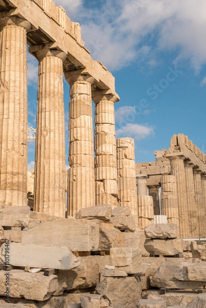 Fototapeta The Parthenon in Athens, Greece – Ancient Temple of Athena.