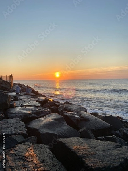 Obraz sunset on the sea