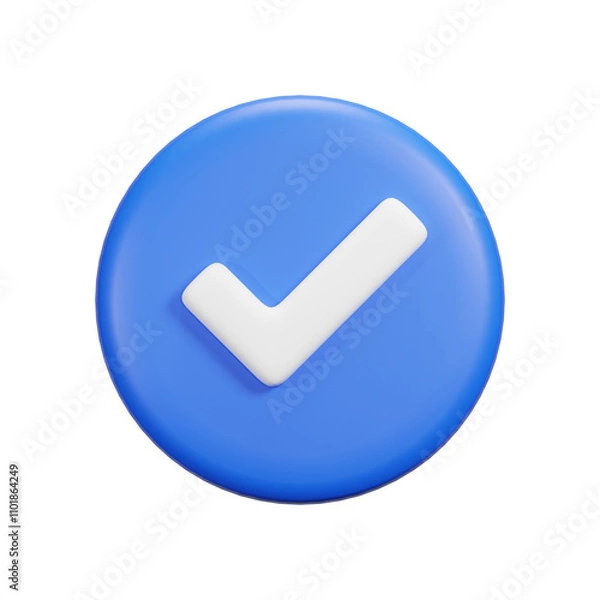 Fototapeta UI UX Approve Icon