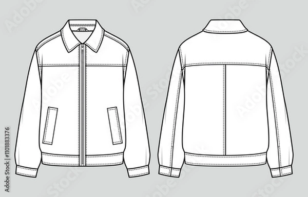 Fototapeta Leather jacket