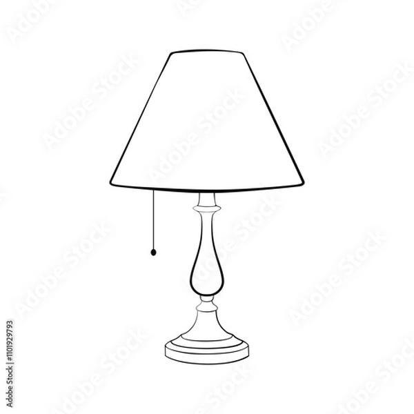 Obraz coloring pages lamp