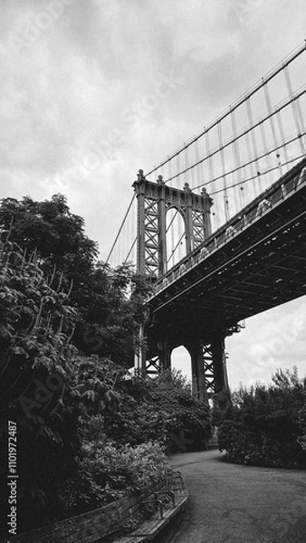Fototapeta View of the bridge