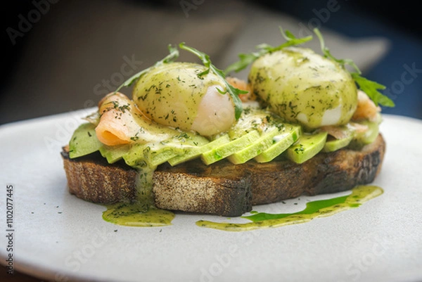 Obraz Breakfast and brunch menu