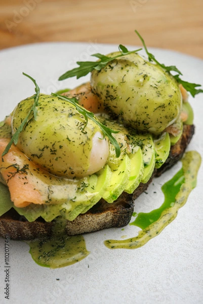 Obraz Breakfast and brunch menu