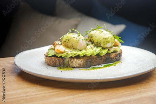 Obraz Breakfast and brunch menu