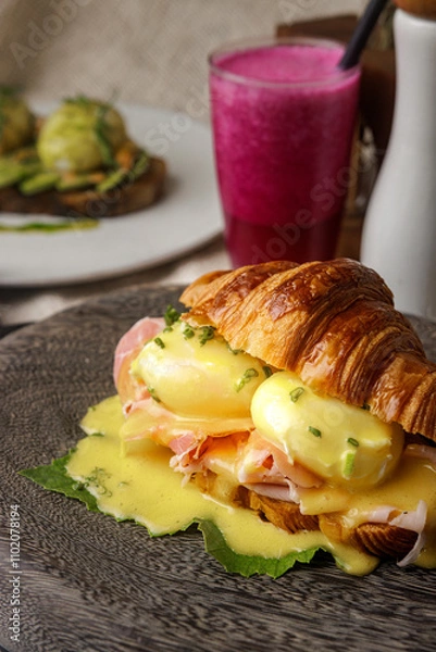 Obraz Breakfast and brunch menu