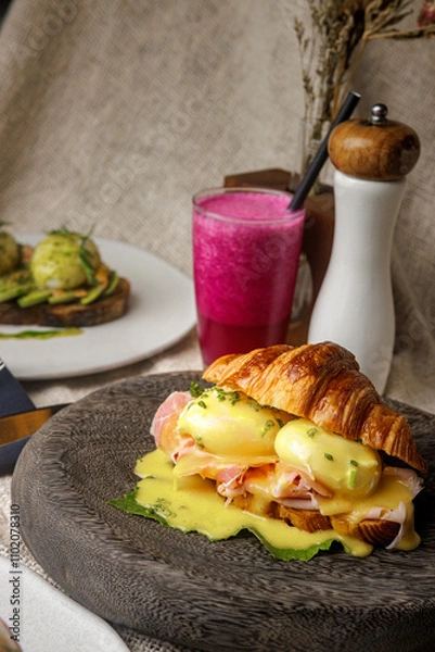 Obraz Breakfast and brunch menu