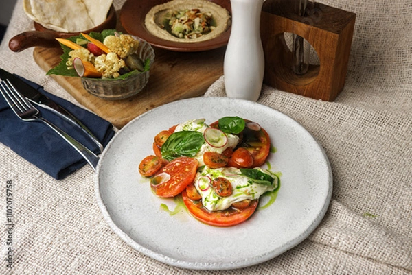 Obraz Breakfast and brunch menu