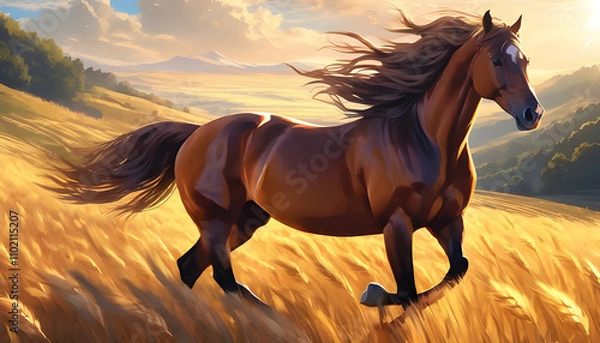 Obraz Gentle Giant Encounter