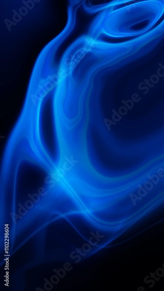 Fototapeta Subtle and Beautiful Forms Emerging from Colorful Smoke Swirls