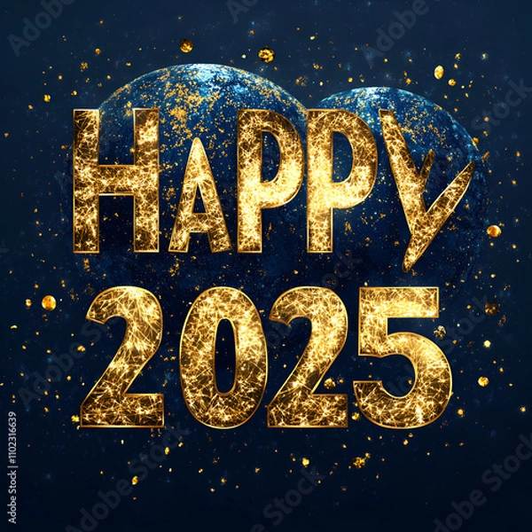 Obraz Happy New year 2025