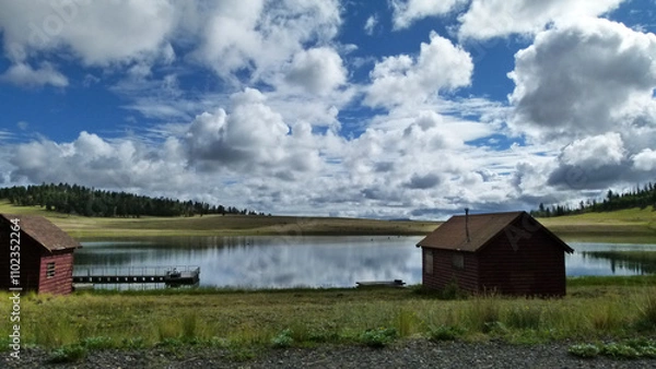 Obraz High mountain arizona lake
