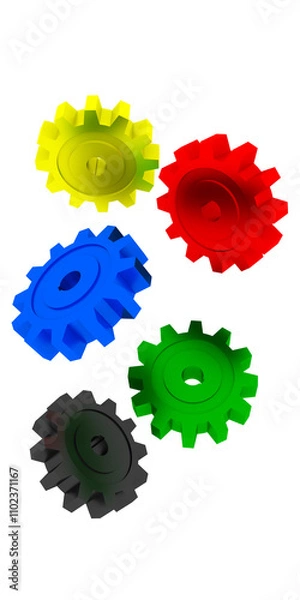 Obraz es fällt auseinander