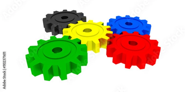 Obraz alles greift ineinander