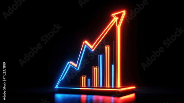 Fototapeta Execution of business growth strategies planning preparation and