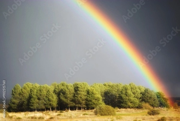 Fototapeta Rainbow in the sky