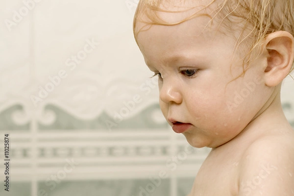 Obraz Bathtime for Baby