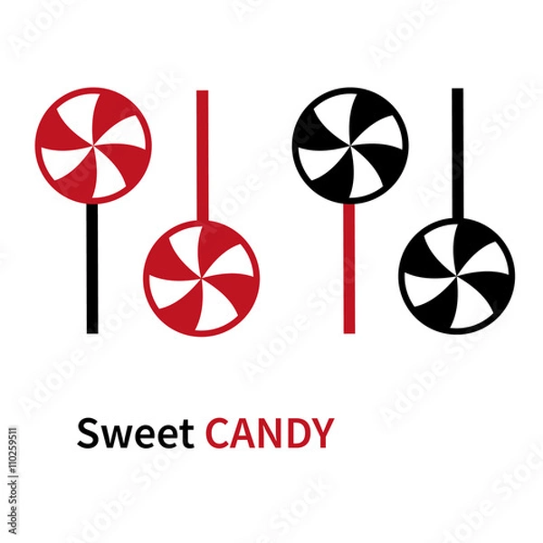 Fototapeta Sweet candy