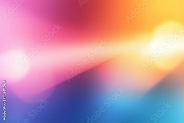 Obraz A colorful background with a bright light shining on it