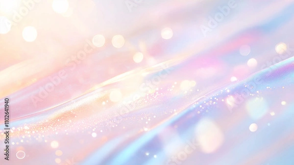 Obraz オーロラ色のキラキラ背景