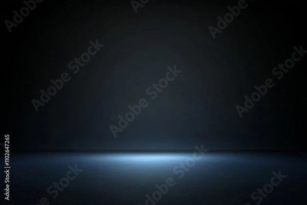 Fototapeta Black Gradient Background Minimalist Empty Space Modern Abstract Design Calm Wallpaper Template