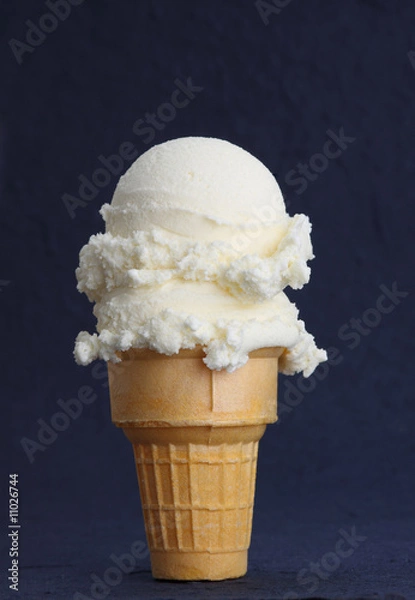 Obraz vanilla ice cream