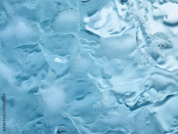 Fototapeta the AI Image Generator, Serene Blue Water Surface With Gentle Ripples