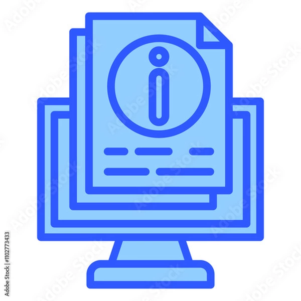 Fototapeta Information Icon