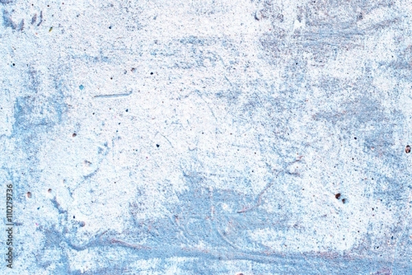 Fototapeta Wall fragment with attritions and cracks