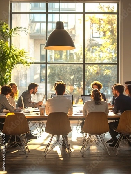 Fototapeta office meeting