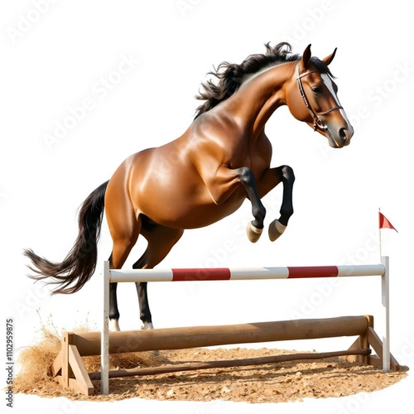 Obraz horse jumping