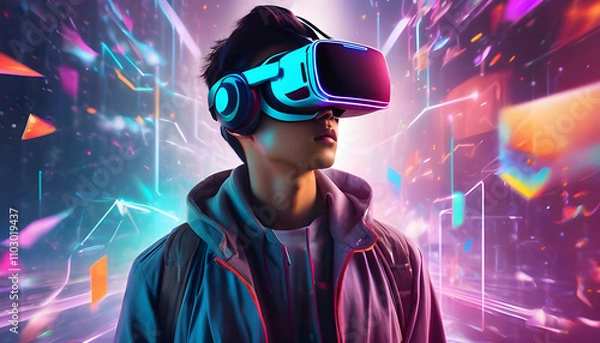 Obraz Immersive Virtual Reality Experience