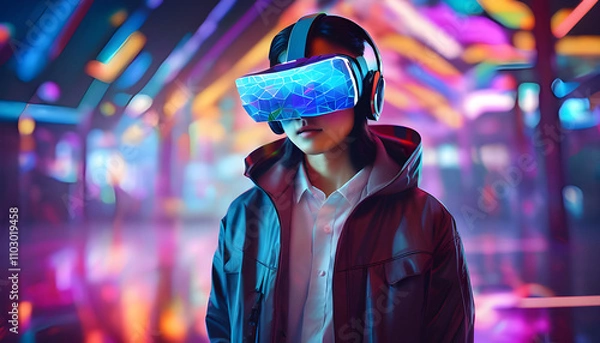 Obraz Immersive Virtual Reality Experience