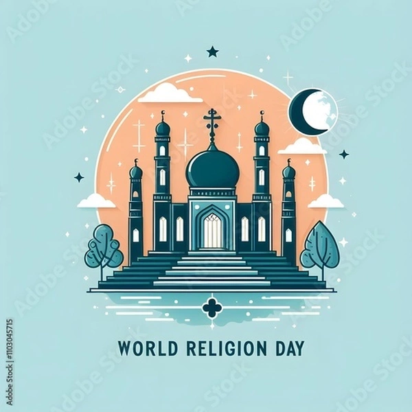Obraz World religion day