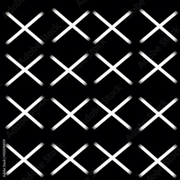 Fototapeta Dynamic abstract pattern digital art contemporary design minimalist high-contrast creative concept for visual impact