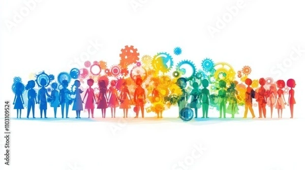 Fototapeta Designed Management Training Program for Professional Development and Skill Enhancement