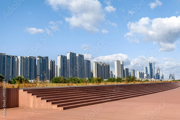 Fototapeta beach skyline