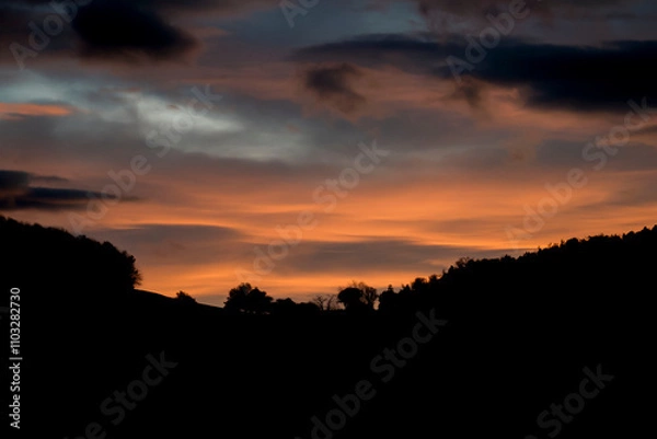 Obraz Couché de soleil