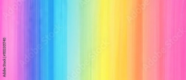 Fototapeta Vibrant rainbow gradient background with smooth color transition for presentation and graphic design projects