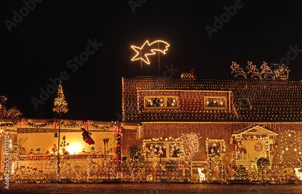 Obraz Weihnachtshaus