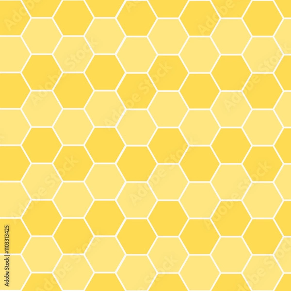 Fototapeta seamless honeycomb pattern