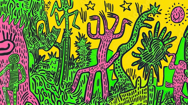 Obraz Abstract colorful background