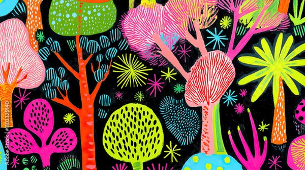 Obraz Abstract colorful background