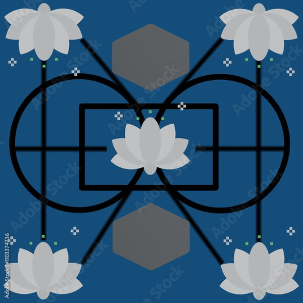 Fototapeta flower background