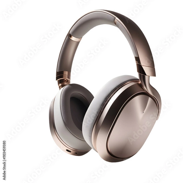 Obraz headphones isolated on white and transparent background