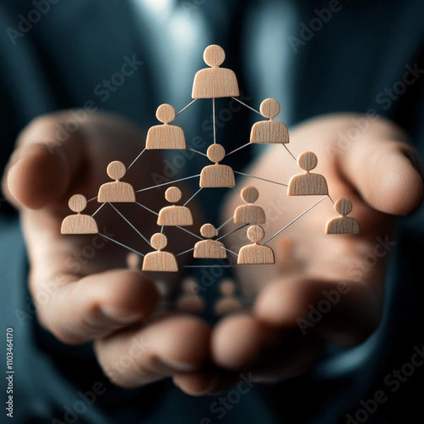 Obraz Ai generated visuals of networking concepts office environment digital art business dynamics innovative perspectives technology integration