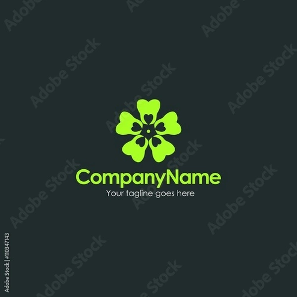 Obraz Flower Dental Logo 2